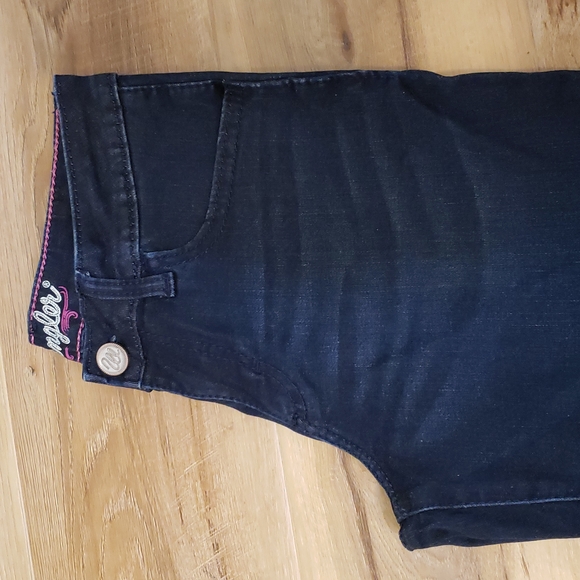 Wrangler Womens Retro Mae Mid Rise Wide Leg Trouser Jean - Picture 2 of 5